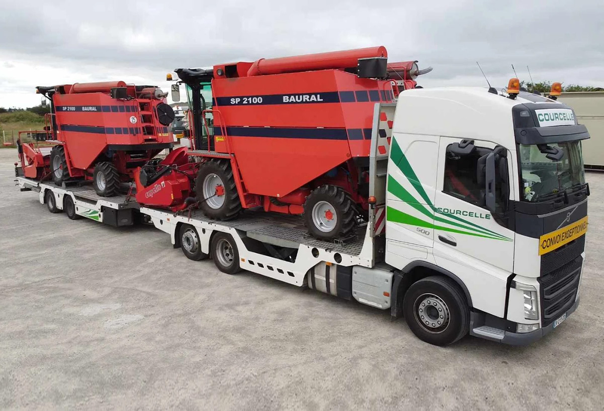 transport matériels agricoles