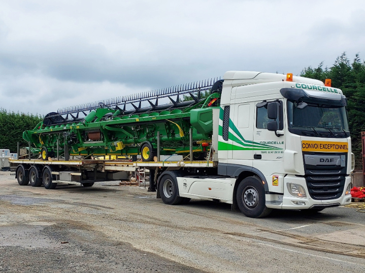 Transport exceptionnel - matériels agricoles