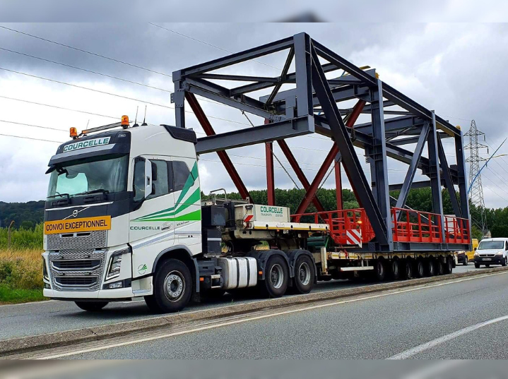 Transport exceptionnel - Plateau