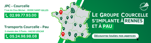 Le Groupe Courcelle s'implante à Rennes et à Pau