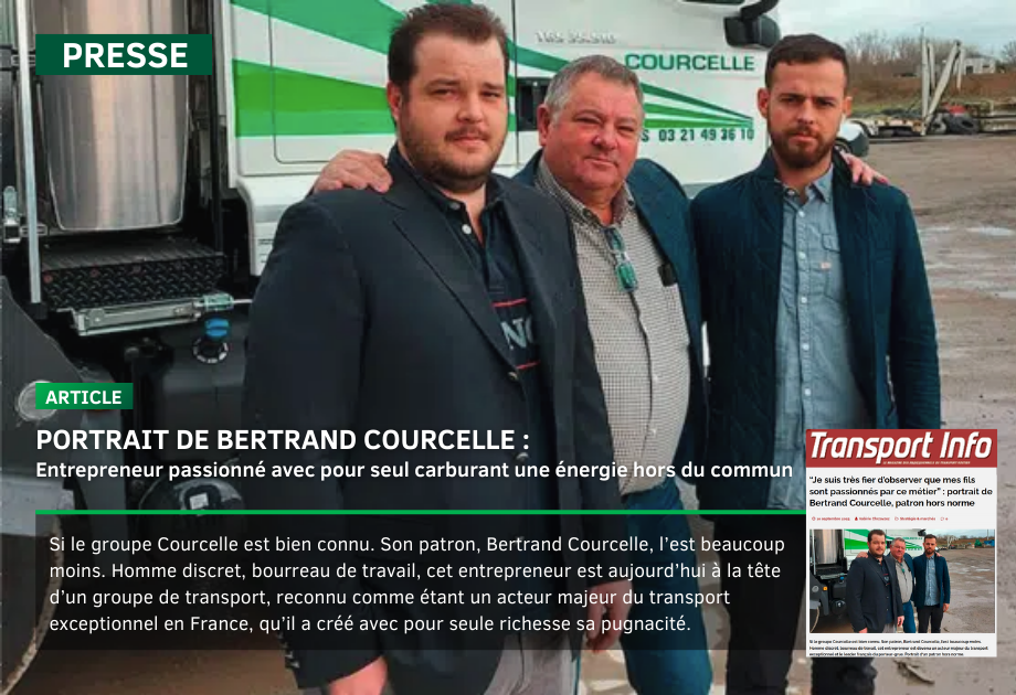 Bertrand Courcelle : Portrait d'un entrepreneur passionné avec pour seul carburant, une énergie hors du commun